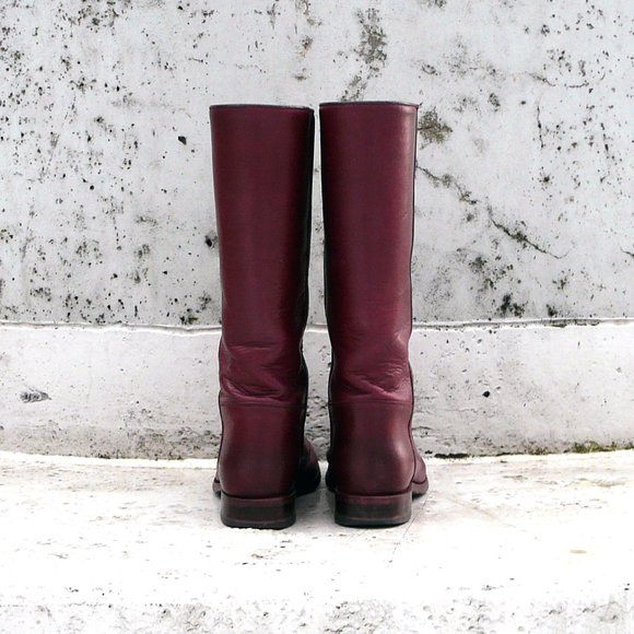 SENDRA pull-on riding boots, oxblood, EUR 40 or US 9, made in Spain - Picture 5 of 10